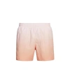 Lacoste Short De Bain Tie And Dye In Orange