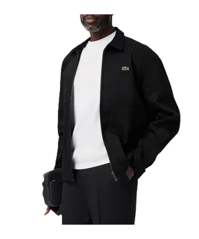 Lacoste Short Jacket In Black
