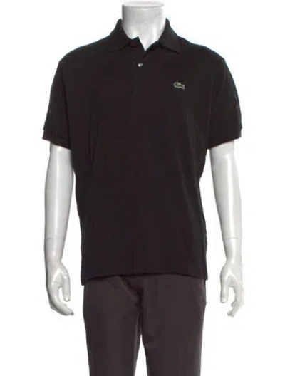 Pre-owned Lacoste Short Sleeve In Black