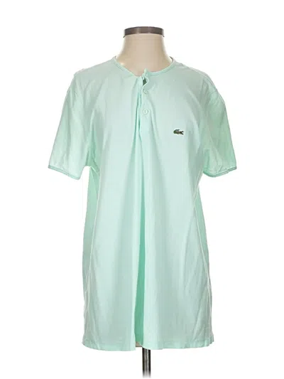 Pre-owned Lacoste Short Sleeve Polo Shirt In Green