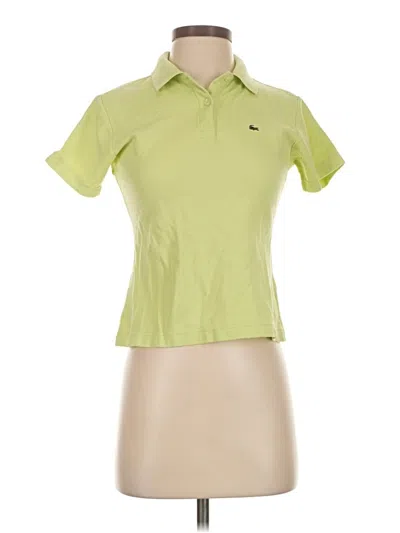 Pre-owned Lacoste Short Sleeve Polo Shirt In Green