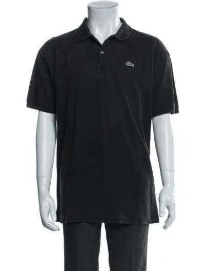 Pre-owned Lacoste Short Sleeve Shirt In Gray