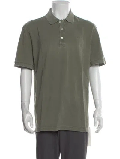 Pre-owned Lacoste Short Sleeve Shirt In Green