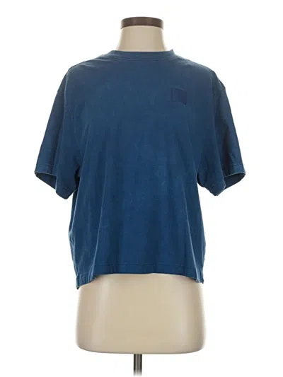 Pre-owned Lacoste Short Sleeve T-shirt In Blue