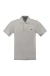 Lacoste Short-sleeved Mélange Polo Shirt