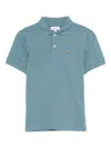 Lacoste Short-sleeved Polo Shirt In Blue