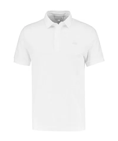 Lacoste Short-sleeved Polo Shirt In White
