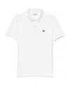 Lacoste Short Sleeved Polo T Shirt White In White