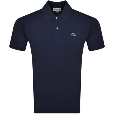 LACOSTE LACOSTE SHORT SLEEVED POLO T SHIRT NAVY