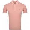 LACOSTE LACOSTE SHORT SLEEVED POLO T SHIRT PINK