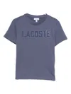 Lacoste Short-sleeved T-shirt In Purple