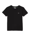 Lacoste Short-sleeved T-shirt In Black