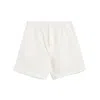 Lacoste Bermuda Testurizzato Bianco In White