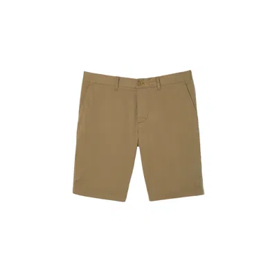 Lacoste Shorts Beige In Brown
