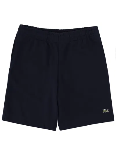 Lacoste Shorts With Logo In Black