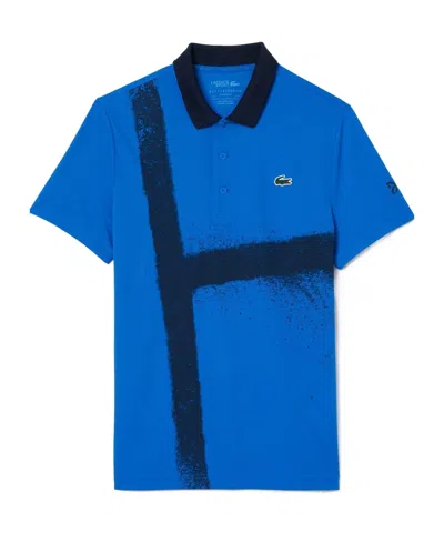 Lacoste Shortsleeve Polo In Blue