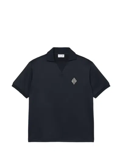 Lacoste Short-sleeve Polo Shirt In Blue
