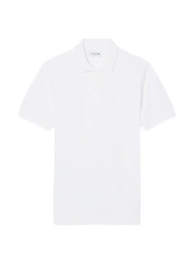 Lacoste Short-sleeve Polo Shirt In White