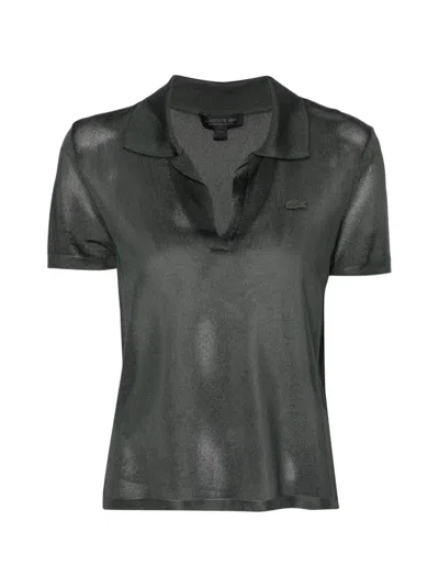 Lacoste Short-sleeves Polo Top In Green