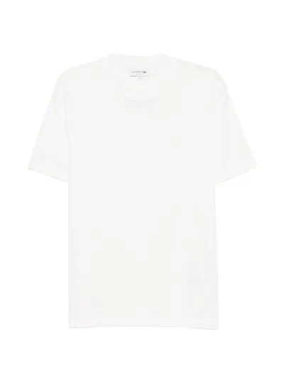 Lacoste Short-sleeves T-shirt In White