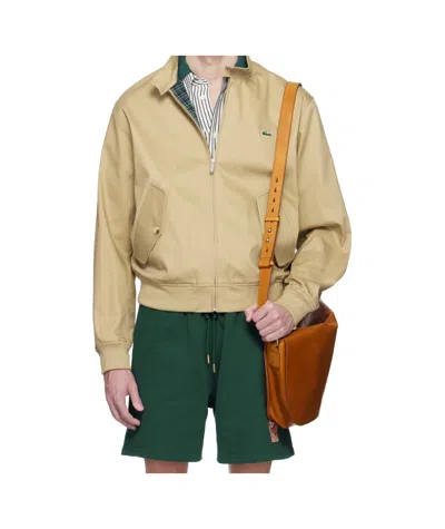 LACOSTE COTTON BOMBER JACKET