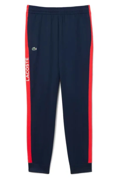 LACOSTE LACOSTE SIDE STRIPE TRACK PANTS