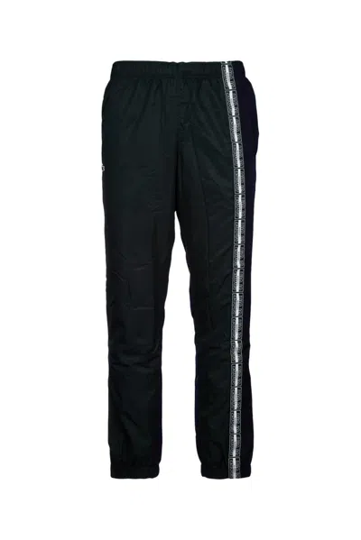 Lacoste Logo-print Track Pants In Black