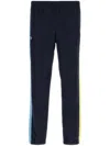 Lacoste Midnight Blue Polyester Joggers In Blue