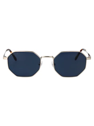 LACOSTE LACOSTE SILVER METAL SUNGLASSES