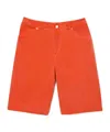 Lacoste Simple And Versatile Shorts In Orange