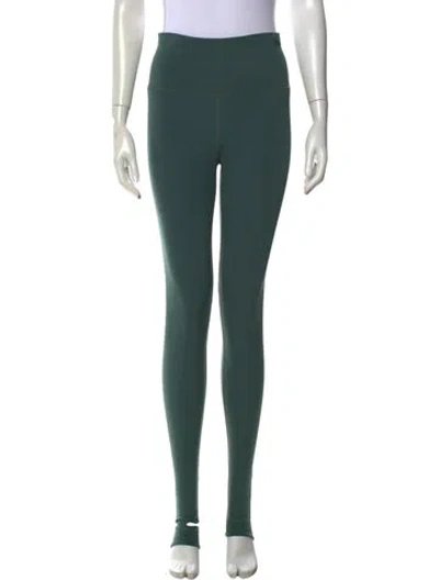 Pre-owned Lacoste Skinny Leg Pants In Green