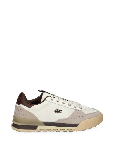 Lacoste Slam Break Panelled Mesh-upper Sneakers In Multi