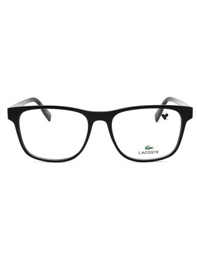 LACOSTE LACOSTE SLEEK RECTANGULAR EYEGLASSES FOR MEN