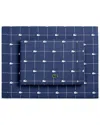 Lacoste Slice Sheet Set In Blue
