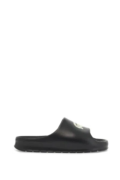 Lacoste 'slides Serve 2 In Black