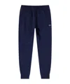 Lacoste Logo-embroidered Track Pants In Black