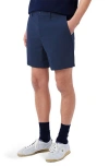 Lacoste Slim Fit Commuter Shorts In Blue