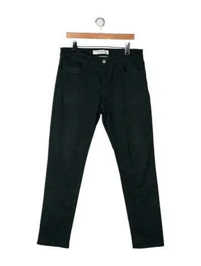 Pre-owned Lacoste Slim Fit Jeans In Green
