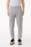 Lacoste Men's Solid Active Double Face Slim Fit Joggers In Cca Argent Chine