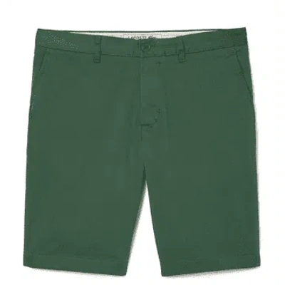 Lacoste Slim Fit Stretch Cotton Bermuda Shorts Sinople Green