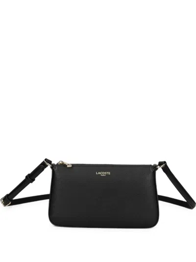 Lacoste Small Champs-ãlysã©es Shoulder Bag - One Size In Black