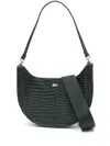 Lacoste Small Chantaco Half Moon Bag In Green