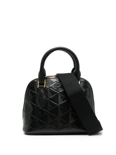 Lacoste Small Maheki Bugatti Bag In Black