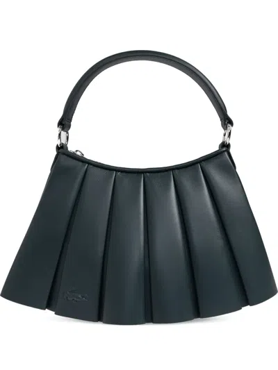 Lacoste Small Runway Lenglen Tote Bag In Green