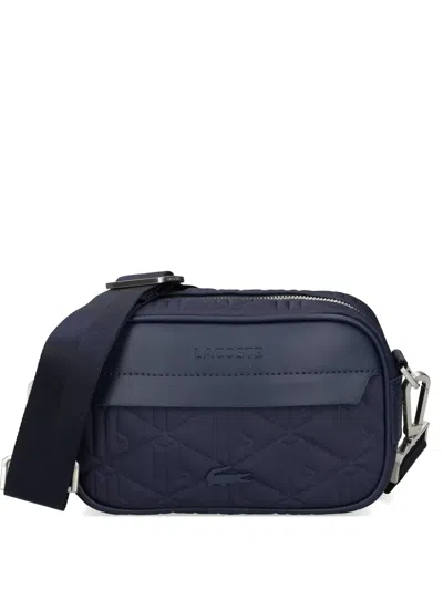 Lacoste Small The Blend Crossbody Bag In Blue