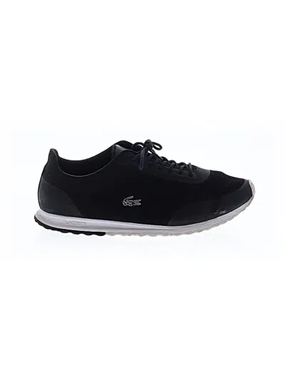 Pre-owned Lacoste Sneakers In Black
