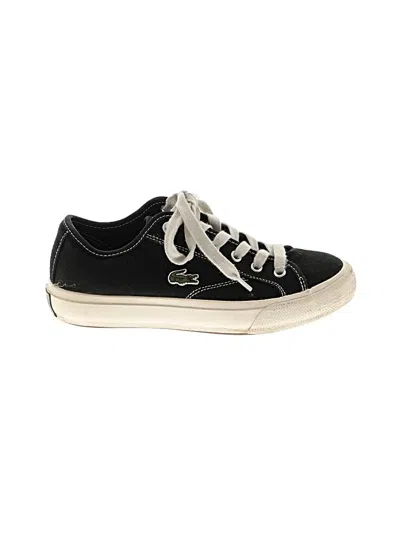 Pre-owned Lacoste Sneakers In Black