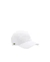 Lacoste Solid-color Baseball Cap In White