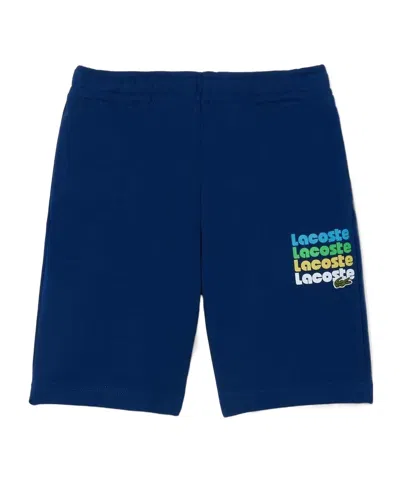Lacoste Solid Color Shorts In Blue