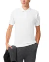 Lacoste Small Croc Polo In White